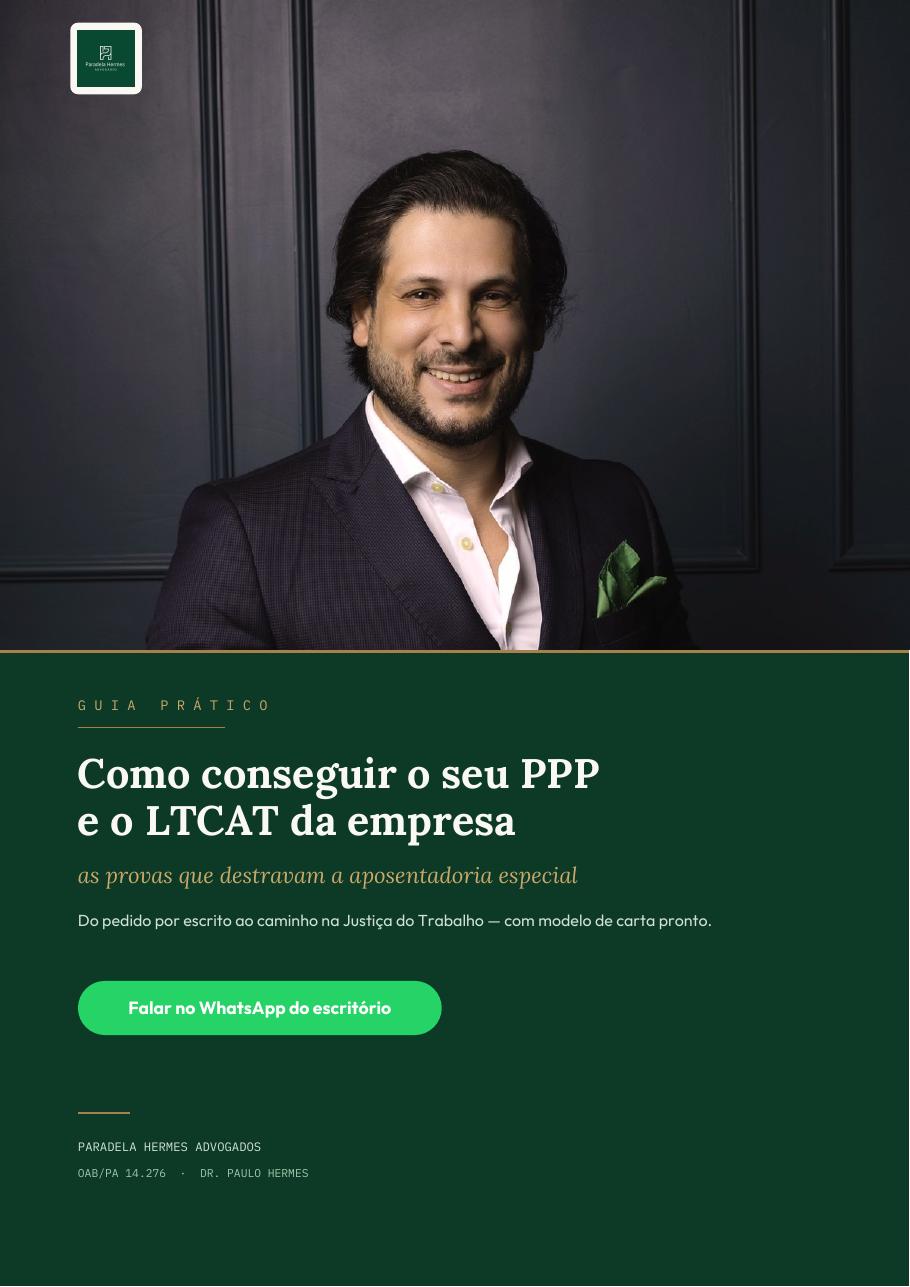 Guia: como conseguir o PPP e o LTCAT